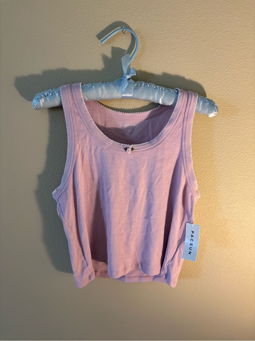 Beverly And Beck PacSun Pink Ribbed Tank Top!!